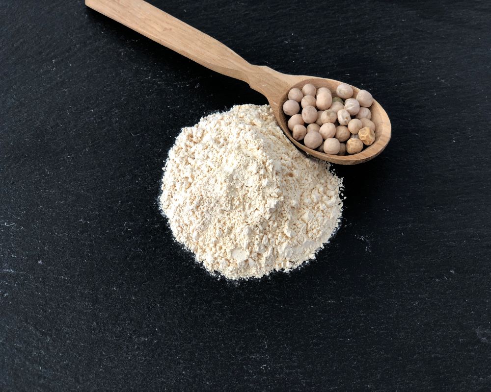 (organic) pea protein concentrate