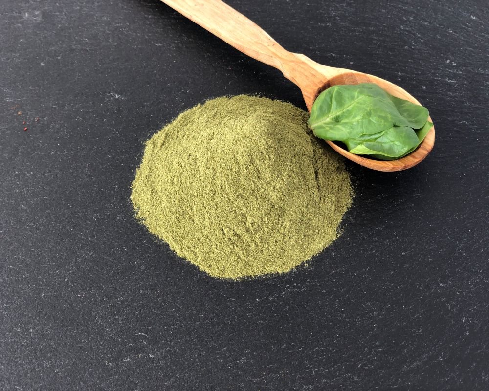 (organic) spinach powder